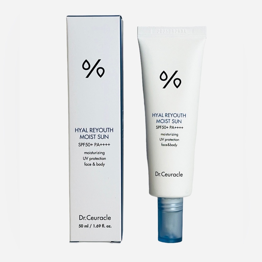 DR.CEURACLE Hyal Reyouth Moist Sun 50mL SPF50+ PA++++ Moisturizing UV Protection